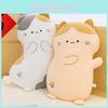 Cute Cartoon Tri Color Cat Plush Toy Pillow For Girls Bedside Comfort And Sleep