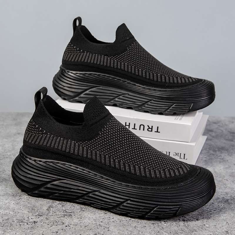 

Мужская обувь летняя дышащая обувь мужская сетчатая модная универсальная белая обувь спортивная и для отдыха обувь для папы для бега модная обувь 44