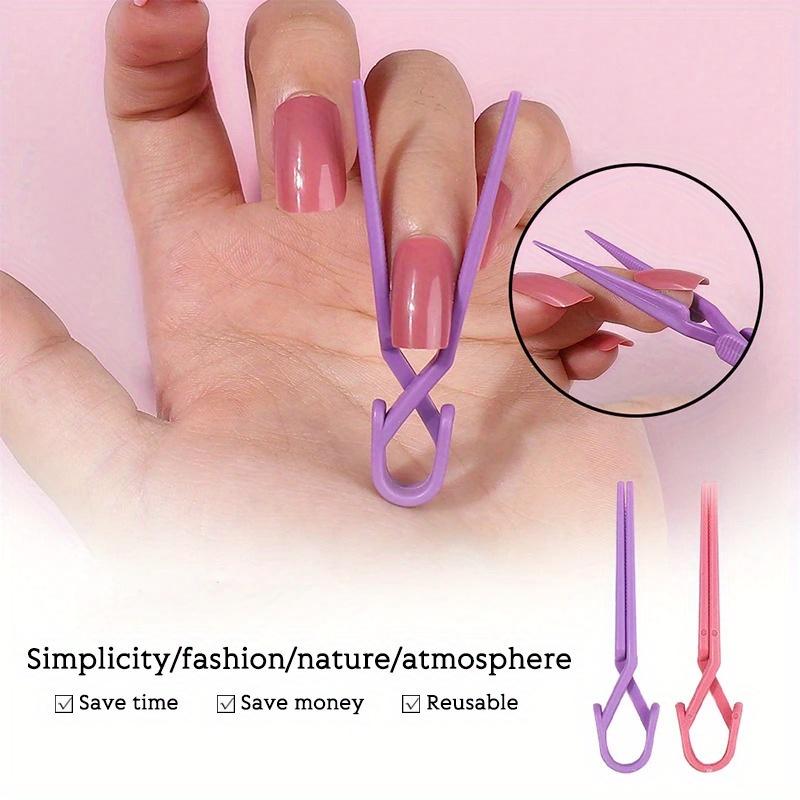 20pcs Nail Polish Protective Clips That Are Spill-Proof, Including Clamps, Acrylic Gel Extension Stickers, Mold Clips, and Tools for French Nails.
