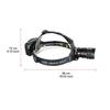5000LM Most Powerful Headlamp White/Yellow Lights Rechargeable LED Headlights Lighting  Camping Fishing Head Flashlight