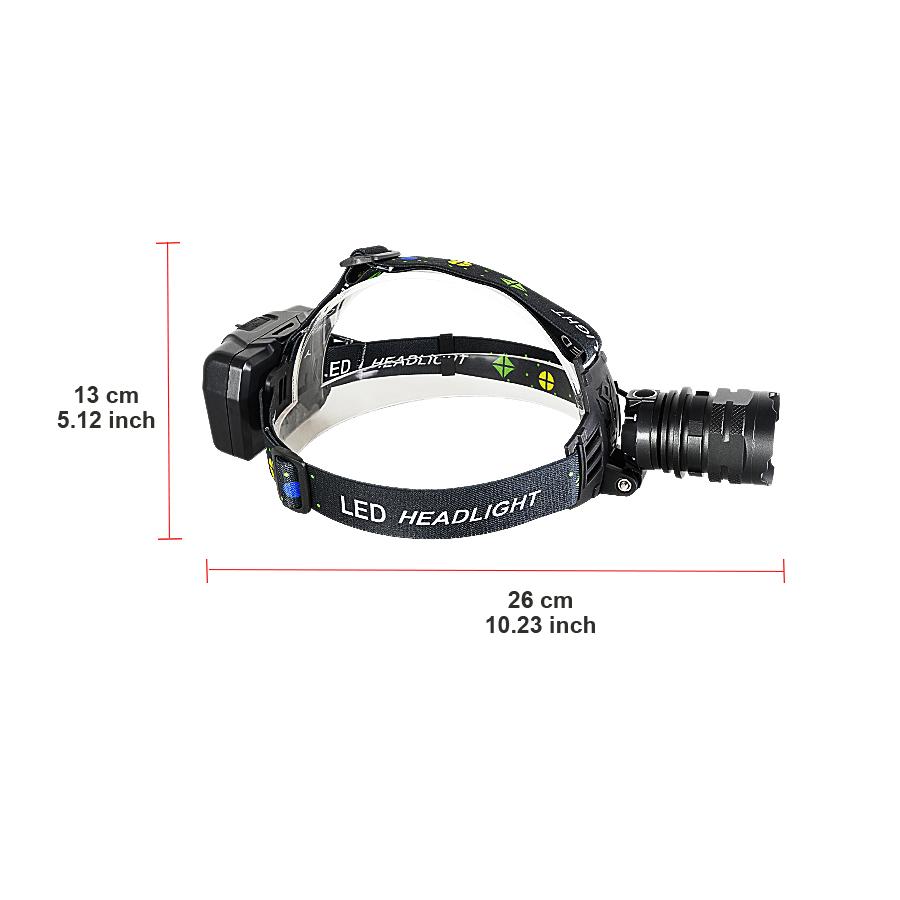 5000LM Most Powerful Headlamp White/Yellow Lights Rechargeable LED Headlights Lighting  Camping Fishing Head Flashlight