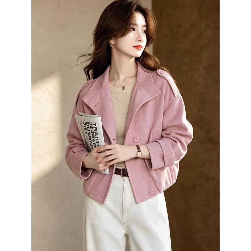 D.F.DEAR Women's Casual Lapel Jacket