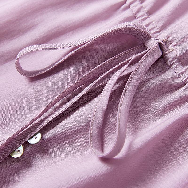 Women's Lyocell Tencel Lightweight Cardigan Shirt