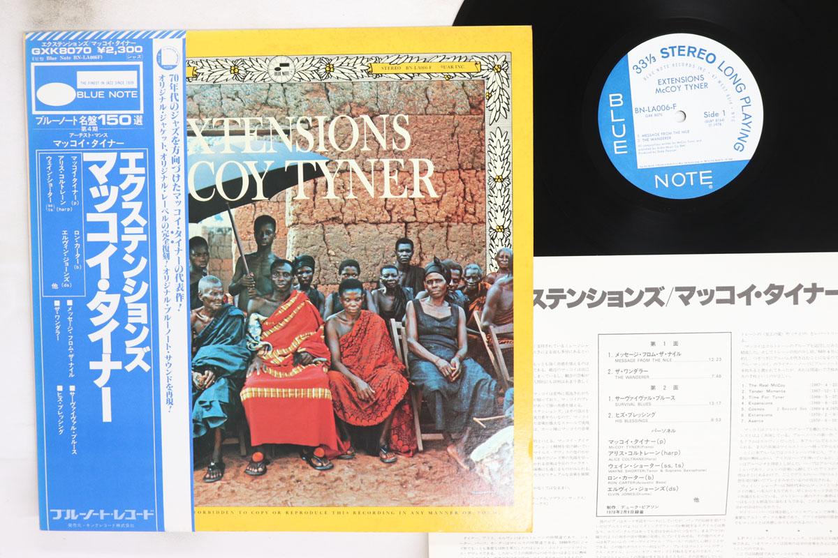 

LP Record MCCOY TYNER Extensions GXK8070BNLA006 BLUE NOTE 1978 Japan Obi Jazz Used