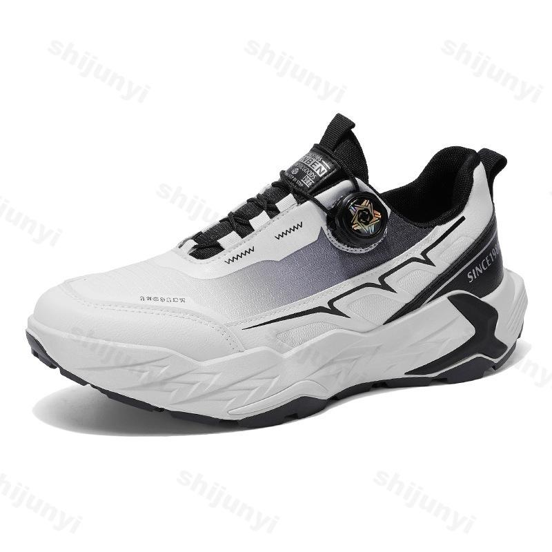 Fashion Men's Shoes 2025 New Spring Breathable Mesh Anti Slip Fashion Work Thick Soled Casual Sports Shoes Comfortable Slip on Sneakers