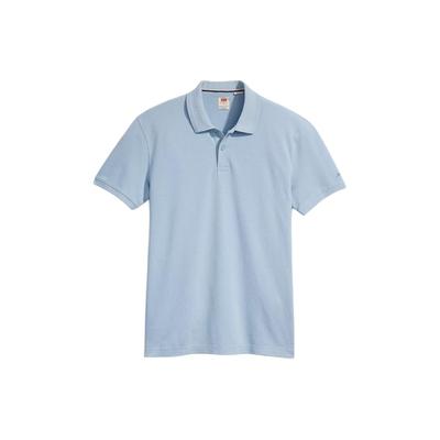 Levis Lässiges Bequemes Einfarbiges Kurzarm-Poloshirt Herren Poloshirts Himmelblau A7249-0003