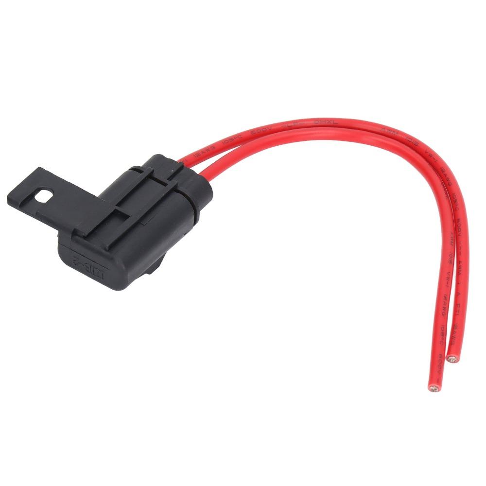 6PCS Easy Installation Waterproof Holder 30A Wiring Harness Inline Holder  Vehicle Installation