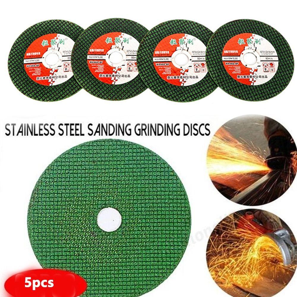 5Pcs No Burring Cutting Blade Resin Polishing Saw Blade 107MM Cutting Disc  Angle Grinder