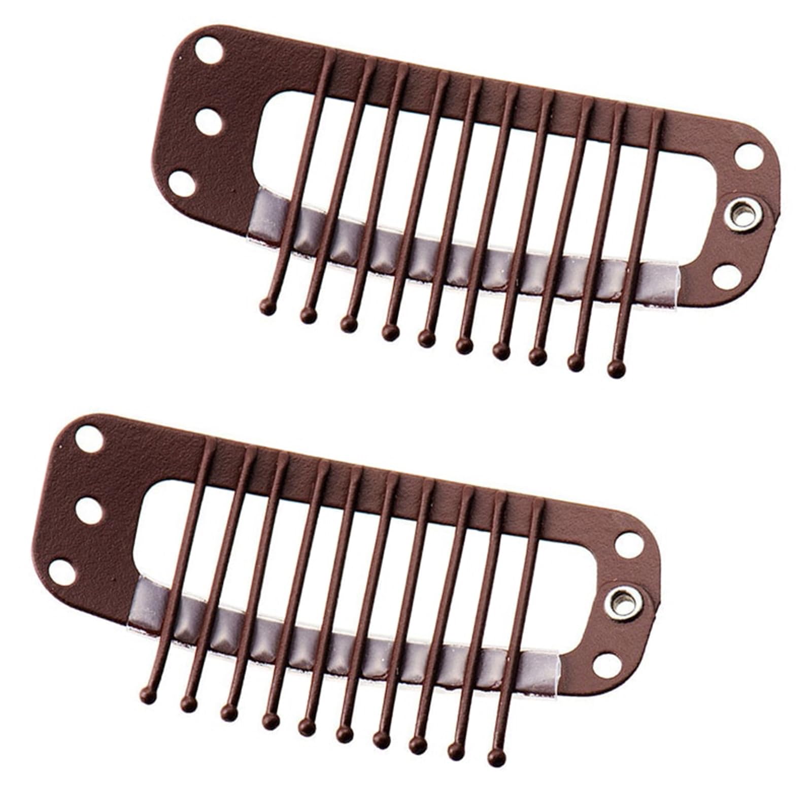 

Aderans Fontaine Set of Clip Pin Made in Can Also Be Used as a Hair Clip AD&F One-Touch Stopper, 2, Wig-Specific Net-Type Fastener, Resin, Japan,