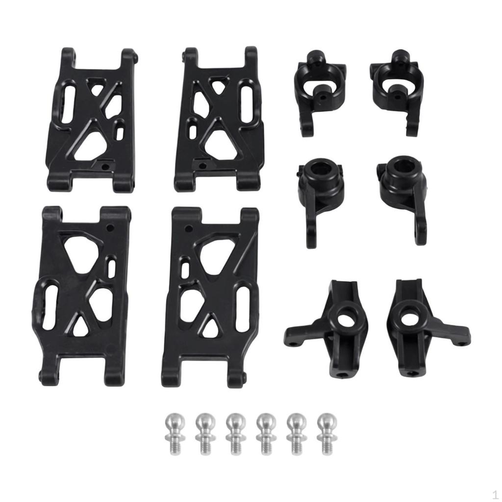 1/12 1/14 RC Arm Rear Wheel Hubs Accessories Professional Parts Spare for 144010 124016 124018