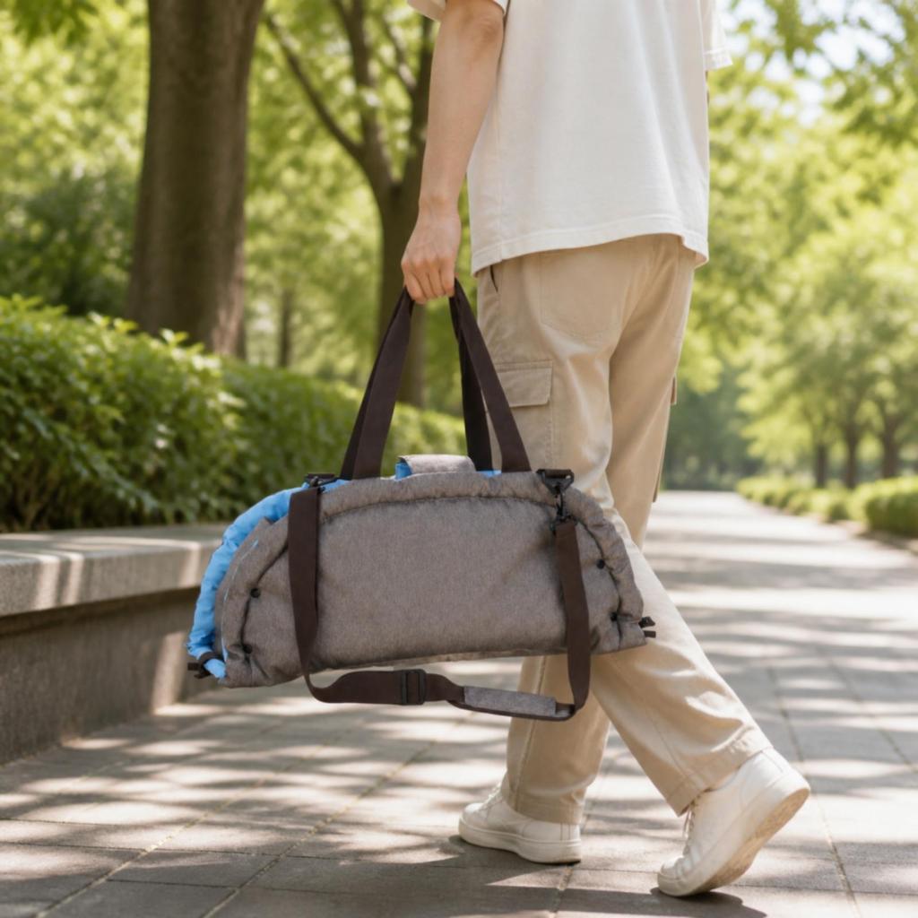 Space-Saving Cat Carrier | Portable, Soft-Sided, canine transport bag, for Car