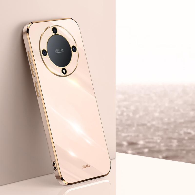 

Чохол для Honor Magic5 Lite Чохол для телефону Honor X9a RMO-NX3 RMO-NX1 Задня кришка Magic 5 Lite Розкішне квадратне покриття Тримач для кільця Підставка Honor Magic5 Lite