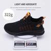 Work Safety Shoes Summertime Breathable Men Air Cushion Work Protective Athletic Shoes Anti-Puncture Working Footwear Male Steel Toe Shoes