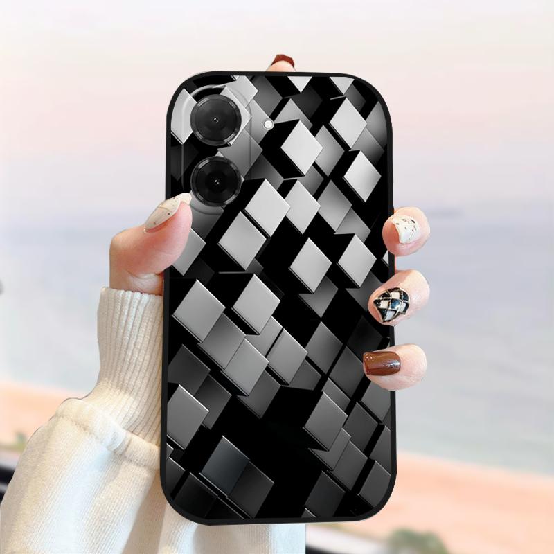 Für Xiaomi Poco C71 Hülle 25028PC03I 25028PC03G Silikon Weiches TPU Handyhülle Hüllen Für Redmi A5 4G Mode Luxus Schutzhüllen