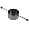  2pcs Bartenders Measuring Cup Double Beads Stainless Steel Jigger for Liquor