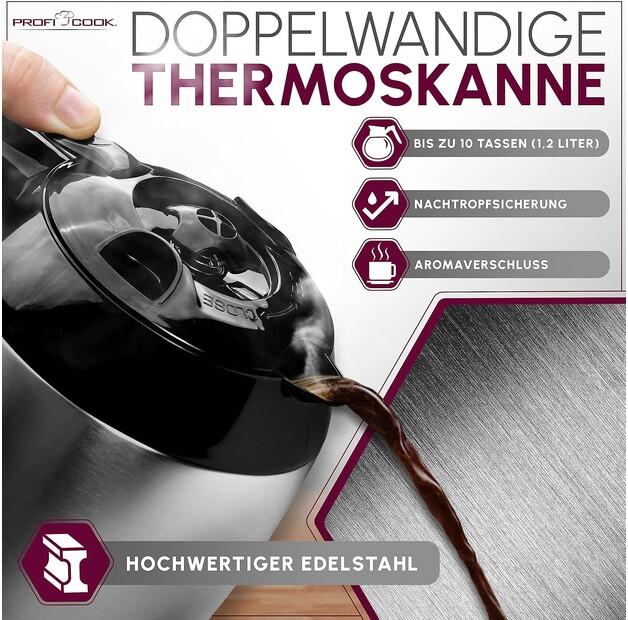 Coffee Maker Proficook PC-KA 1191 (501191)
