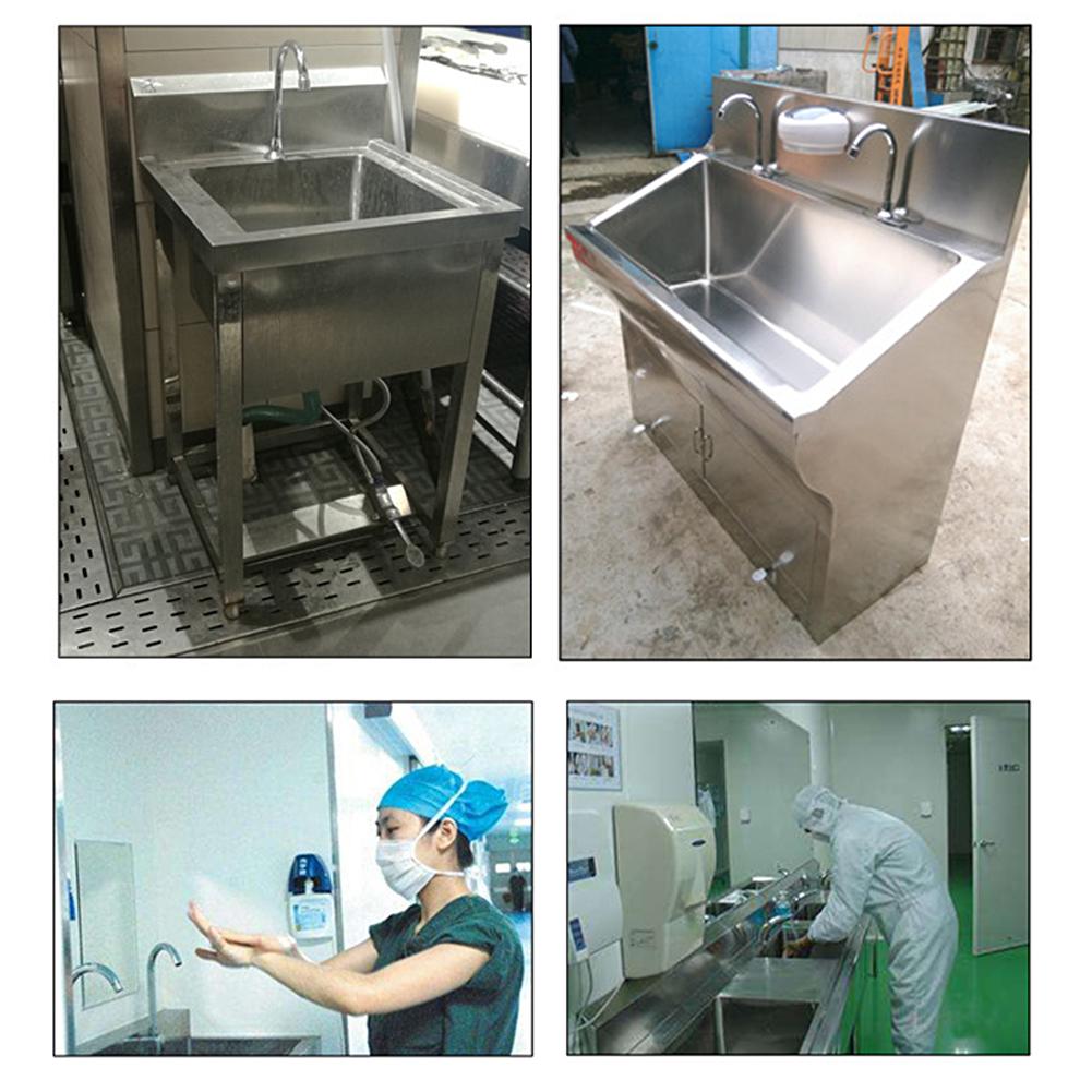 Boden Fußpedal Steuerschalter Zapfventil Wasserhahn Becken Einzelkaltwasser Pedalventil