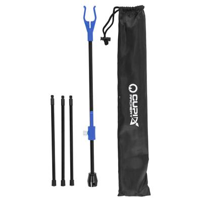 Recurve Bow Stand Adjustable Glass Fiber Rod Archery Bow Holder Rack Ultralight Portable Archery