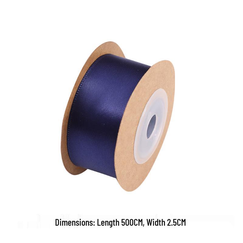 Double-Sided Woven Silk Ribbon for Gift Boxes and Decorations