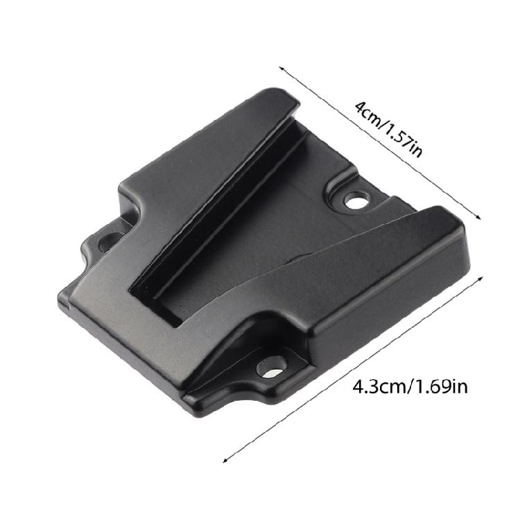 Placa de Assento de Bateria V-Mount Braçadeira de Metal de Alta Resistência Suporte Para Câmeras e Estabilizadores