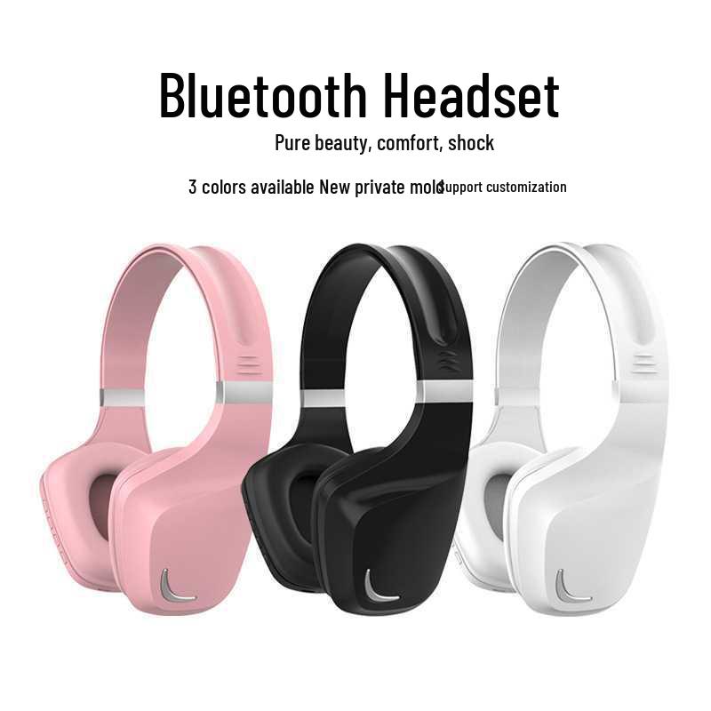 CROSSNEW Wireless Bluetooth 5.0 Headset with Mic - Low Latency Stereo for Music and Gaming