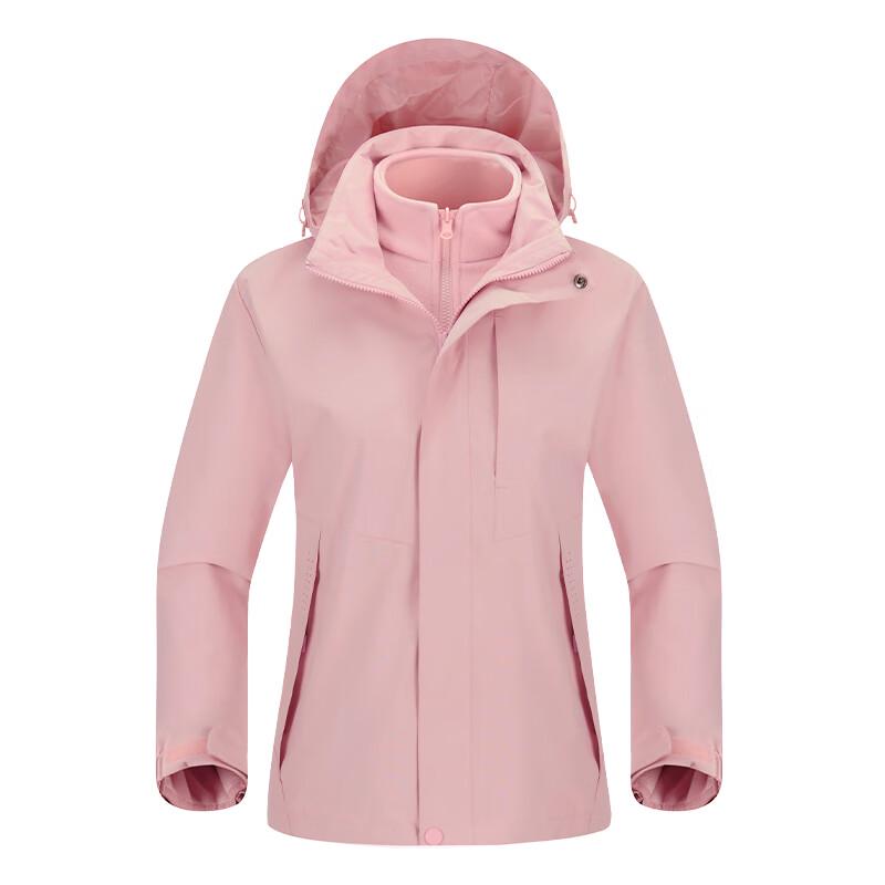 Trolman 3-in-1 Fleece Lined Waterproof Windbreaker 4XL