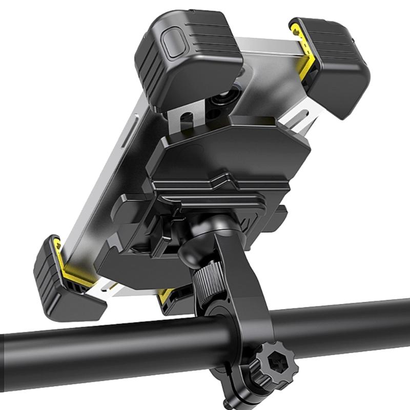 Supporto Affidabile per Telefono da Bici Supporto Universale per Bici Rotazioni a 360 Gradi Installazione Semplice ABS per Tutti gli Smartphone