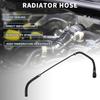 Radiator Hose for BMW Z4 High Sealing No.17127585743 | Engine Coolant Reservoir Overflow Hose Black 1 Pcs