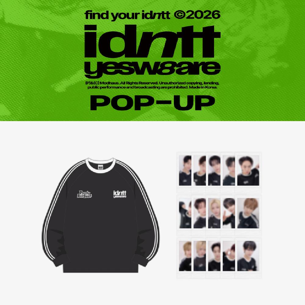 idntt yesweare POP-UP Магазин Футболка с длинным рукавом