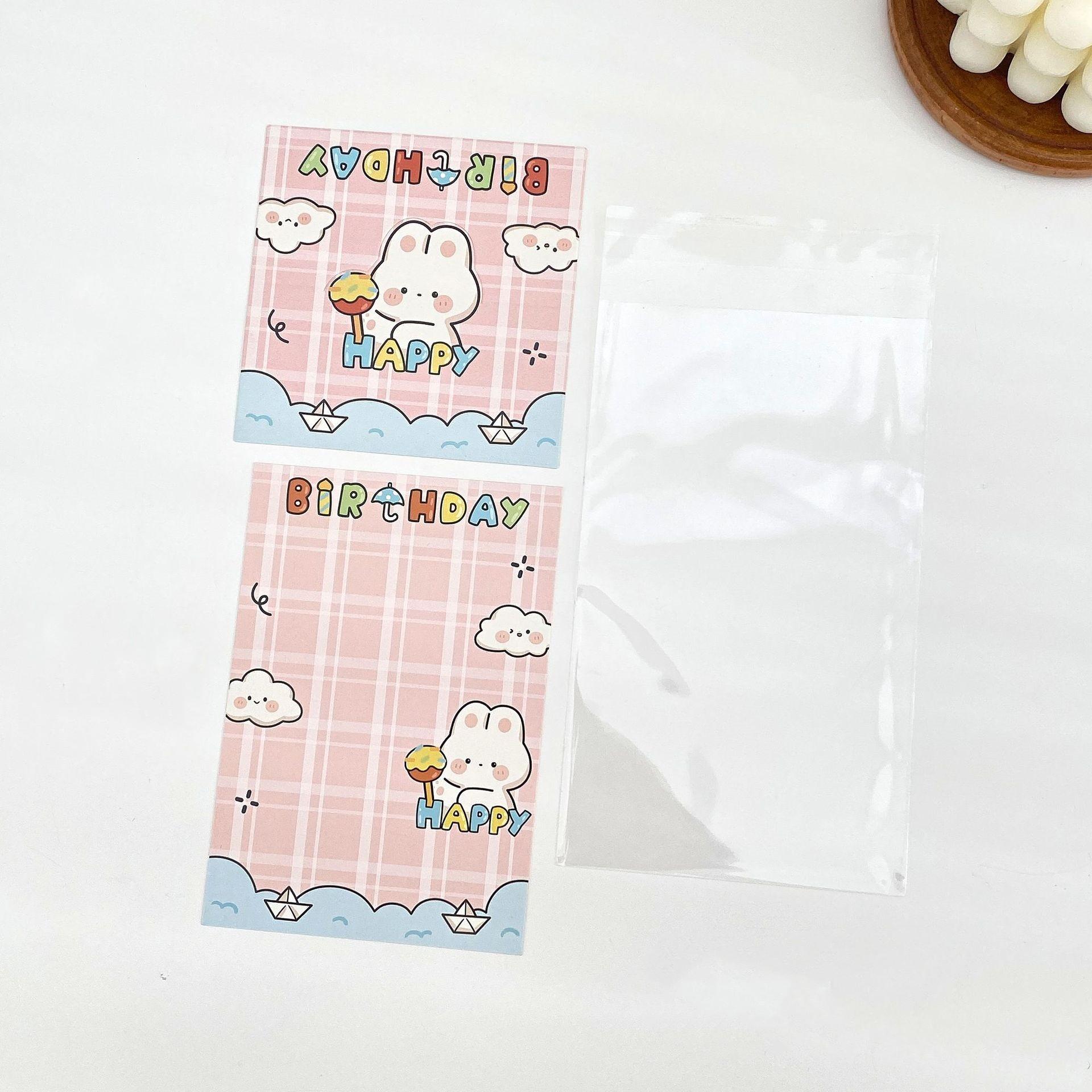 

5 комплектов, корейская вечеринка с милыми животными, открытка на голову, задняя часть OPP, сумка, звезда, 3 дюйма, фотокарточка, сделай сам, упаковочный материал, каваи, подарочная упаковка