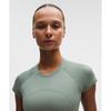 Lululemon Swiftly Tech Cropped Short Sleeve Shirt 2.0 Willow Leaf Willow Leaf