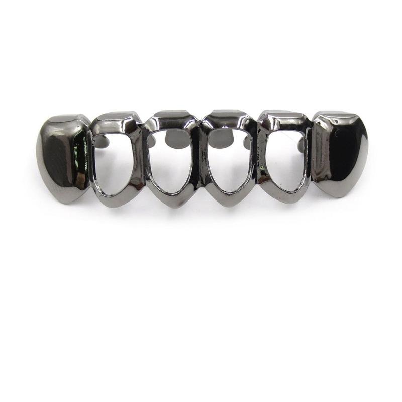 Hollow Top Bottom Grillz Hip Hop Cosplay kostium raper akcesoria dekoracja zębów nadaje się do