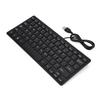 [Wired Keyboard] 78-Key Ultra-Slim Mini USB Wired Keyboard for Desktop PCs and Laptops, Ultra-Thin Keyboard with High Performance and Sensitivity