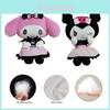 Sanrio Kuromi My Melody Plush Toy Stuffed Animal Dolls Kids Birthday Gift