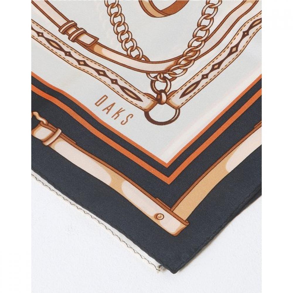 Daks Navy Dd Chain Scarf Ring Set Dcsc3e701