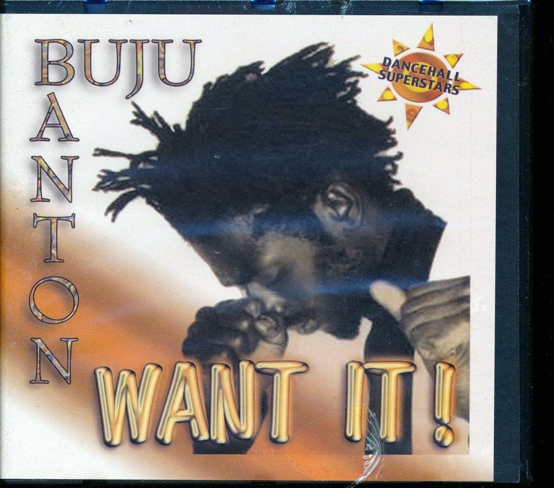 

CD BUJU BANTON - Want It! EWD21312 Japan Reggae, Ska & Dub Used