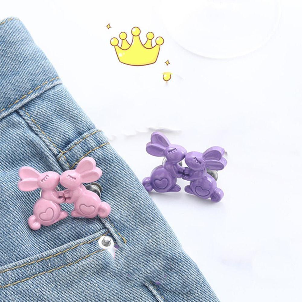 Clothing Accessories Pant Waist Tightener Jeans Ornaments Removable Tighten Waist Button Adjustable Detachable