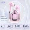 T2 Wireless Bluetooth Earphone Transparent HIFI Headphones LED Power Digital Display Stereo Sound Earphones for