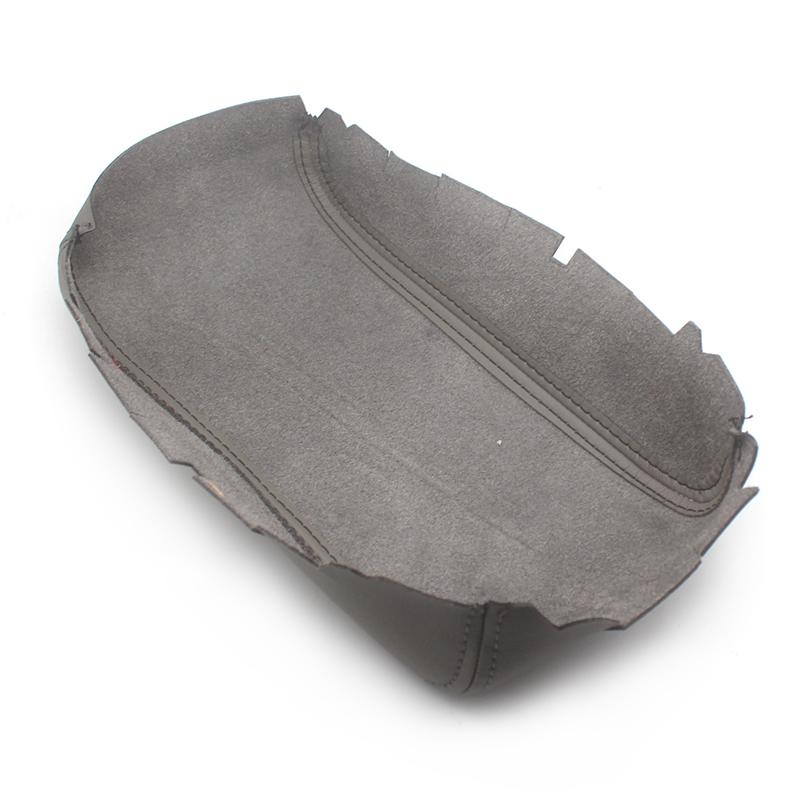 Culoare gri pentru Honda Civic 10th Gen 2016 2017 Panoul mânerului ușii interior al mașinii/cotieră de control centrală piele din microfibră