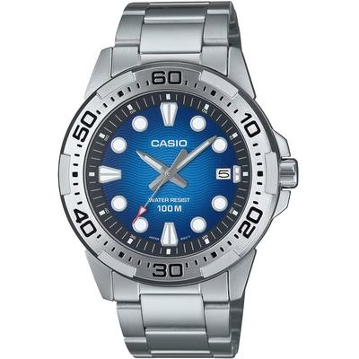 Standard Analog Quartz Men's Watch MTD-140D-2AV (Blue Metal Band)