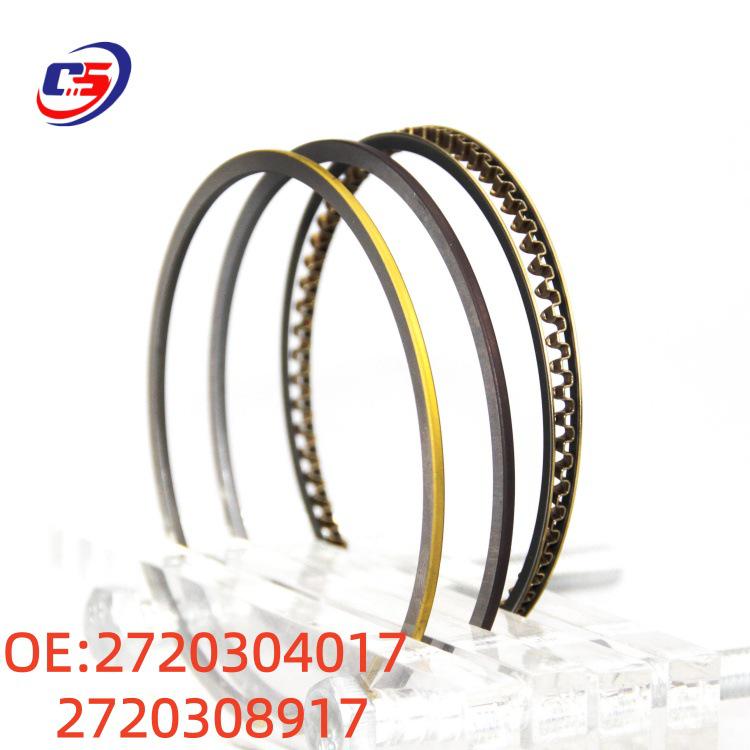Piston rings for Mercedes-Benz W272, part numbers 2720304017 and 2720308917.