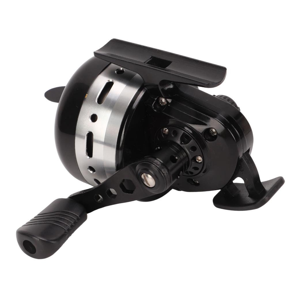 Fishing Spinning Reel Stainless Steel Metal Black 3.6:1 Gear Ratio Baitcasting Fishing Reel for Freshwater Saltwater