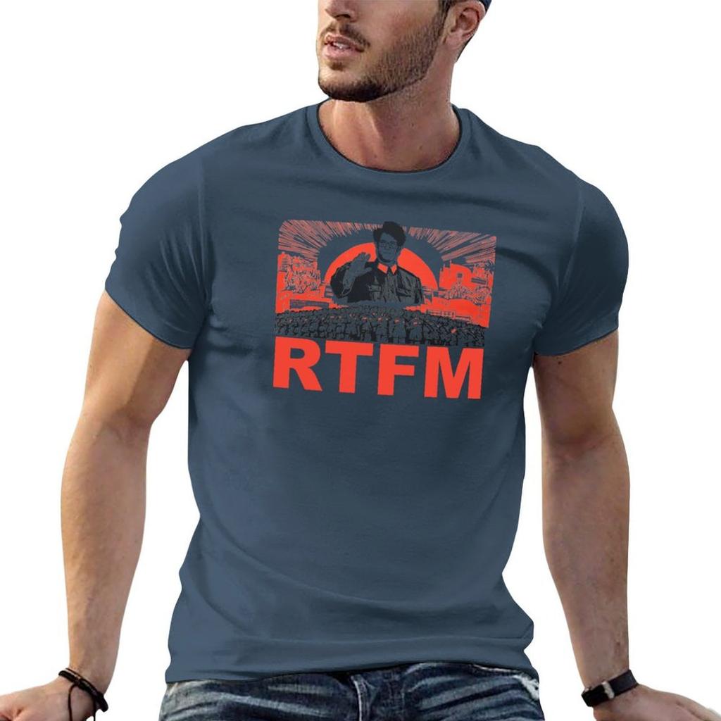 Футболка Moss Rtfm Праздничная Простая Футболка