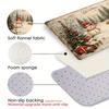 Christmas Carpet Welcome Mat Winter Floor Mat Rug For Bedroom Carpet For Live Room Indoor Carpet