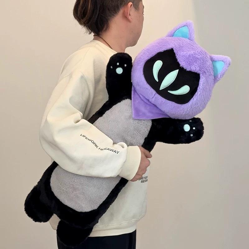 New Doll Fearless Contract Shadow Cat Wa Roland OMEN Doll Plush Cute Doll