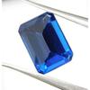Natural Ring Size Sapphire Blue Emerald Shape 2 Ct Certified Loose Gemstones A-1971