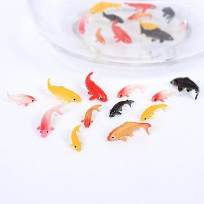 Mini-Koi-Goldfisch-Modell für die DIY-Landschaftsgestaltung von Aquarienwasserszenen
