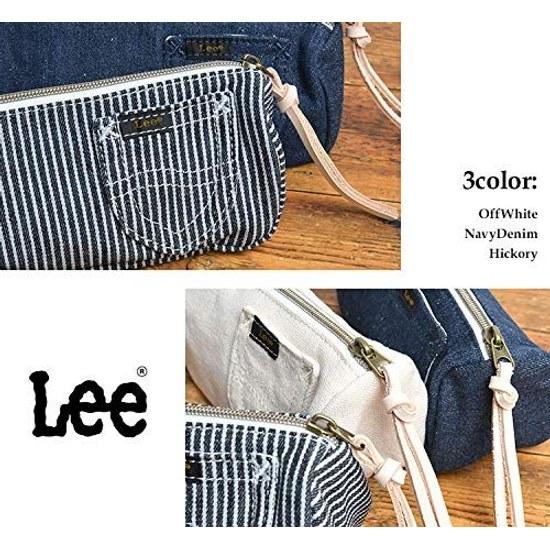 Lee pouch large capacity stylish multi cosmetic pen case denim cute stationery pencil box logo mini small lightweight