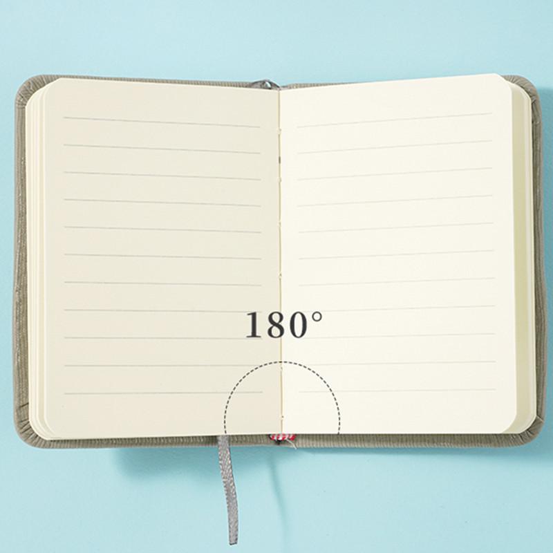 A7 Portable Mini Notebook with Strap - Custom Logo Pocket Book for Office
