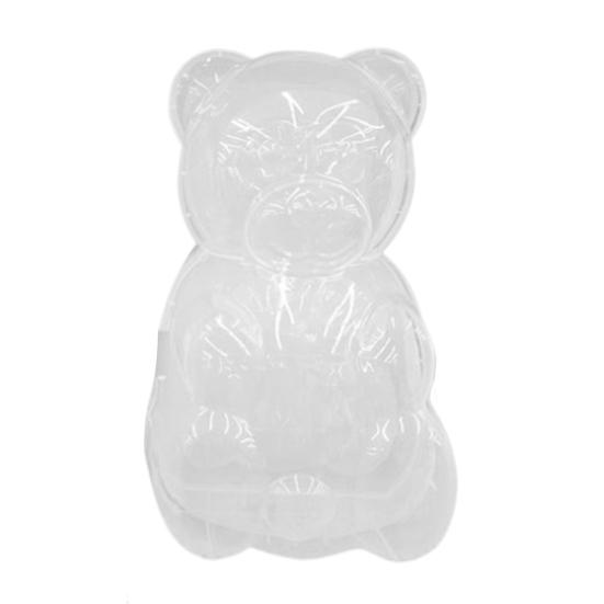 Recipient Ursuleți Gumati Plastic Transparent Formă Urs Matriță Bomboane Multifuncțional Ziua Îndrăgostiților Ciocolată Dulciuri Cutie de Depozitare